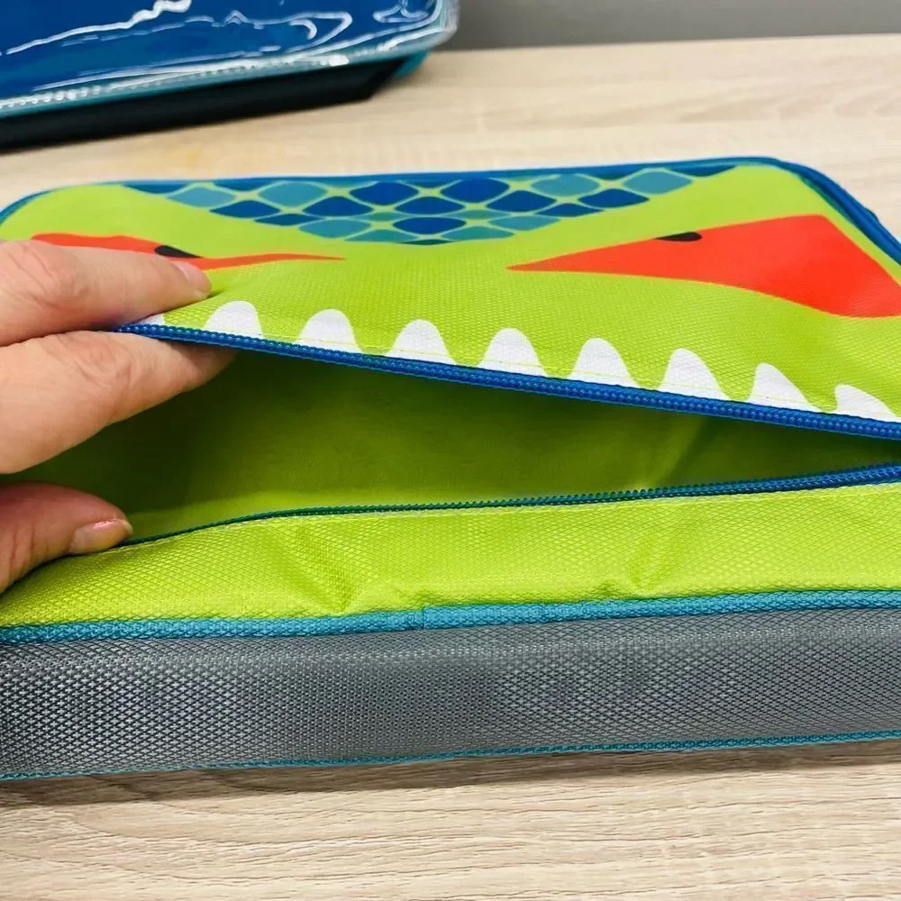 NWT Case-It Universal Monster Zipper Binder with Removable Laptop Sleeve 2” Ring
